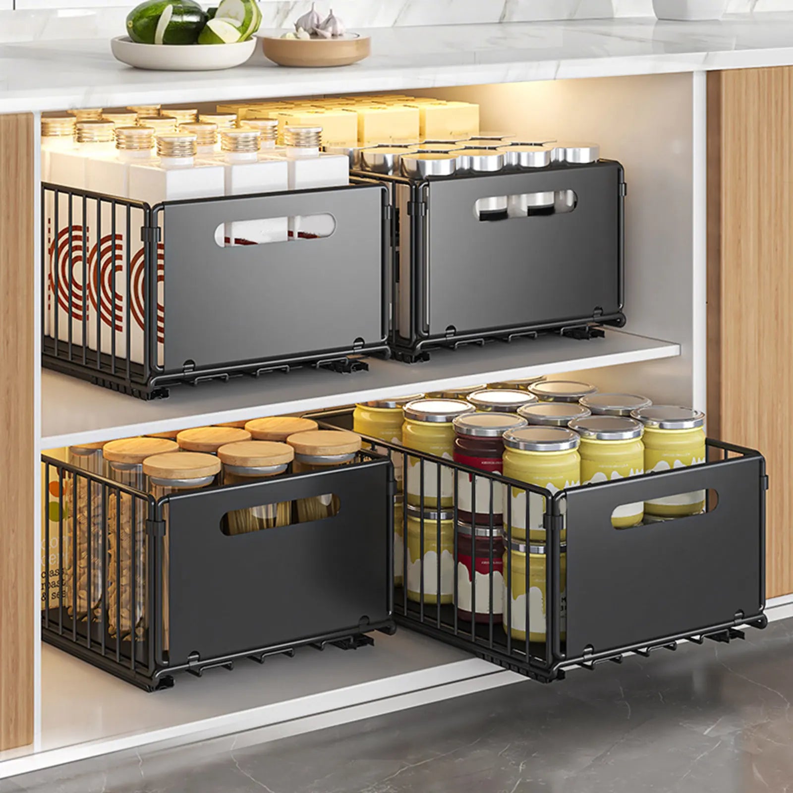Installation dans un meuble de cuisine